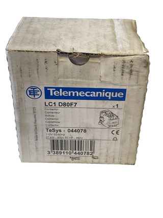 Telemecanique TeSys D Schütz – LC1D80F7 (NEU/OVP)1
