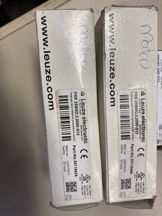 Leuze Electronic PRK 25B/4D.3,2000-S12 Reflexions-Lichtschranke – NEU & OVP3