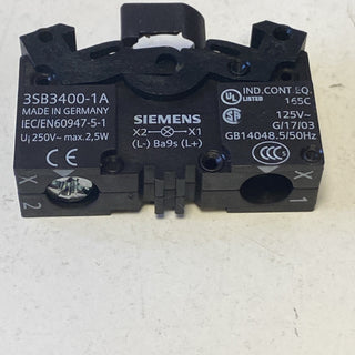 SIEMENS 3SB3400-1A 250V **8 Stück**1