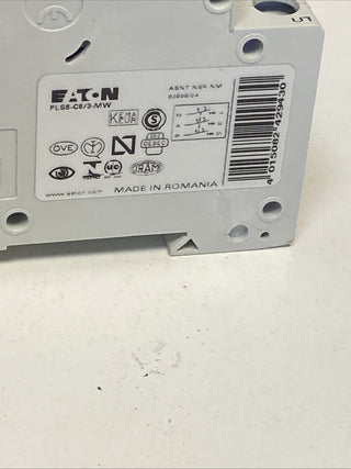 PLS6-C6/3-MW 242943 Y7-242943 EATON ELECTRIC Überstromschalter, 6A, 3 polig, Typ4