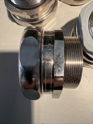 8x Metall Kabelverschraubung M50 US-A DM56 geb5