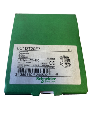 Schneider Electric LC1DT20E7 TeSys Deca Schütz 4P 20A AC-1 48V AC – NEU & OVP1