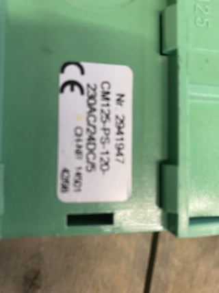 Phoenix Contact CM125-PS-120-230AC/24DC/5 24V 5A Netzteil 2941947 geb8