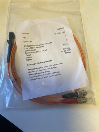 Corning FutureLink Patchkabel LWL Typ O 0710/1,0451