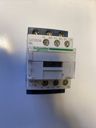 Schneider Electric LC1D09 BL SCHÜTZ 24VDC 4kW/400V1