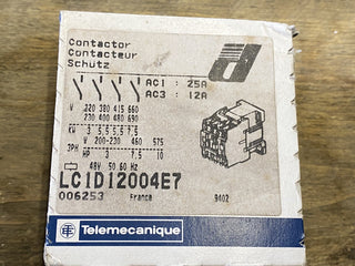 Telemecanique LC1D12004E7 Schütz 4P 25A 48V AC AC-1 neu0
