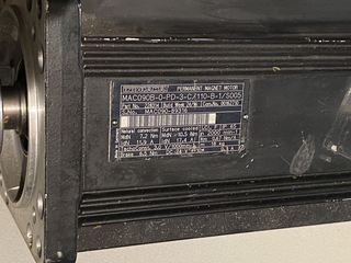 Indramat MAC 90B-0-PD-3-C/110-B-1/S005 Servomotor + Stegmann AG 661 19 Encoder0