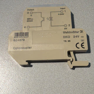 2X Weidmüller 824879 Optocoupler DKO 24V DC0
