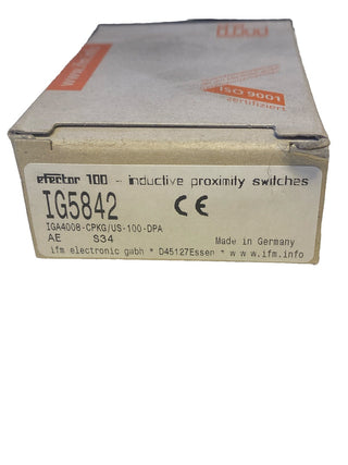 Ifm Electronic Sensor ind. M12 IG5842 Induktiv Sensor1