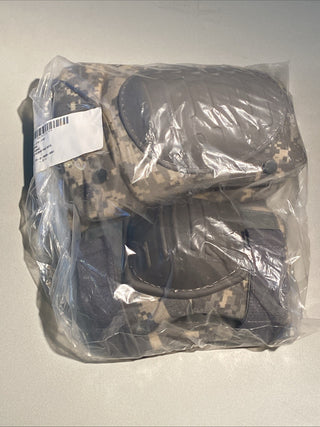 USGI McGuire Nicholas ACU Tactical Adjustable One-Size Knee & Elbow Pad Set NEW4