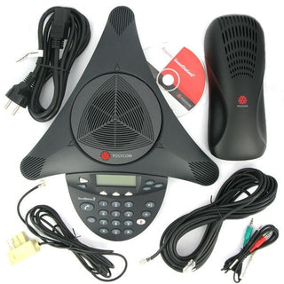 Polycom Soundstation2 NE Audiokonferenz-Telefon (analog) für kleine und mittlere0