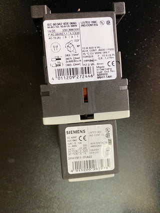 Siemens 3ZX1012-0RH11-1AA1 / 3RT1016-2BB42 Leistungsschütz mit 3RH1911-2FA021