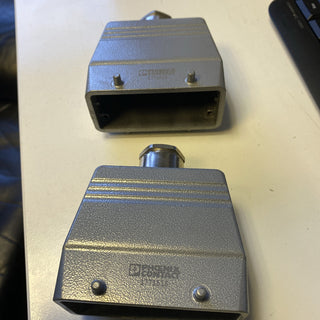 2X Phoenix Contact HC-B 16-TFQ-76/M1PG21G - Gehäuse 17715166