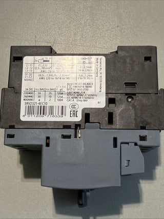 Siemens SIRIUS Leistungsschalter 3RV2321-4EC10.1