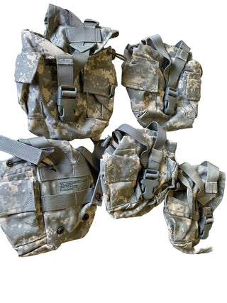 5x US Army Molle II ACU Water Canteen Pouch Feldflaschentasche – Gebraucht4