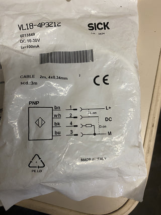 1 Stck. Neu Sick VL18-4P3212 0