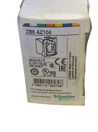 Schneider Electric ZB5AZ104 mit Schraubanschluss Hilfsschalterblock0