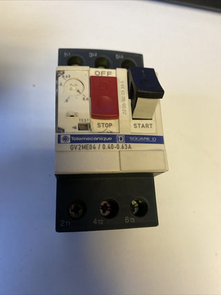 Telemecanique GV2ME04 0,40-0,63A Motorschutzschalter1