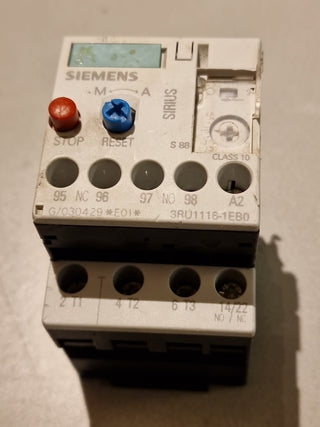NEW, SIEMENS 3RU1116-1EB0  [24 MONTHS WARRANTY]0