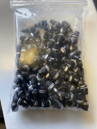 100x Sicherungshalter FH043 10A 250V für 5x20mm Sicherung0