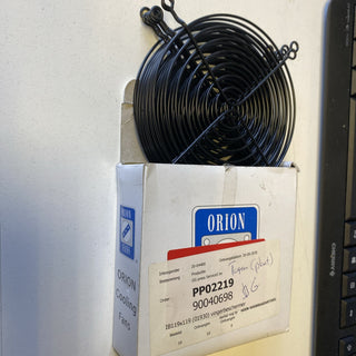 8X ORION Schutzgitter, Gr. 120mm, Stahl, Schraublochabstand 104.8mm, Schwarz0