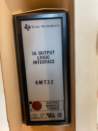 TEXAS INSTRUMENTS 6MT32 16-Punkt Logik-Ausgangsmodul SPS Steuerung2