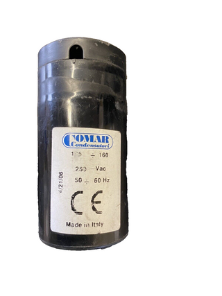 ALK 125-160 Elektrolyt-Anlaufkondensator Comar 125-160µF0