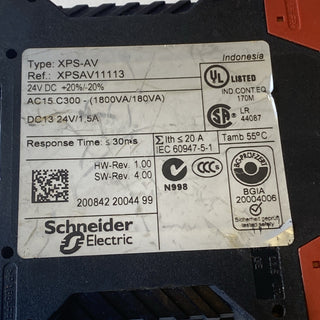 Schneider Telemecanique Preventa XPS-AV XPSAV1113P Sicherheitsbaustein Not-Halt3
