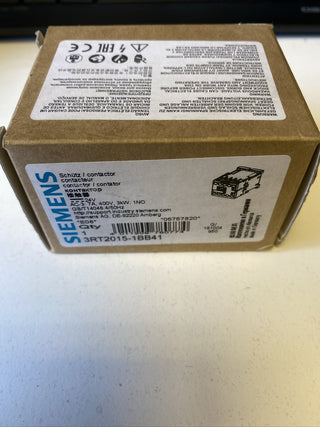 3RT2015-1BB41 - Schütz 3 Schliesser 24V 7A 3kW, Siemens1