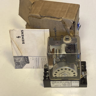 Siemens 7PN5051-1/Z52D Zeitrelais 220V 1–20s 7PN50 neu o. OVP