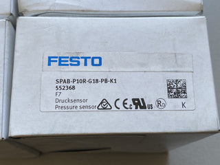 Festo Drucksensor SPAB-P10R-G18-PB-K1 (552368) – NEU & OVP2