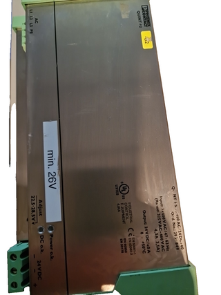 Phoenix contact Netzteil Quint PS-3x400AC/24DC/40 Befestigung angebrochen0