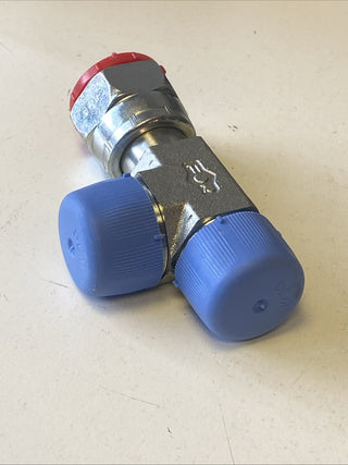 Hydraulik T-Stück / Swivel Nut Run Tee – Typ 16 (1-14) 10R6 – NEU (Made in Ital2