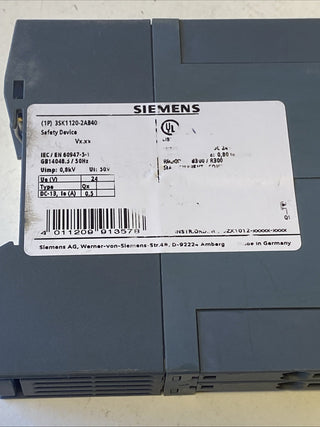 Siemens 3SK1120-2AB40 Safety Relay Sicherheitsrelais2