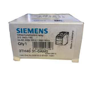 SIEMENS 31 E DIN EN 50011 3NO+1NC Hilfsschütz AC 220V  3TH4031-0AM01