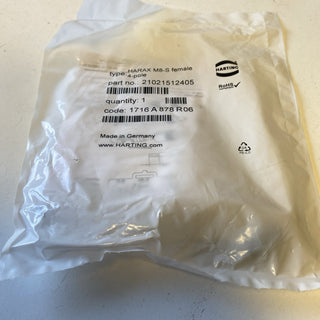 HARTING HARAX M8-S Sensor-/Aktor-Steckverbinder (4-polig, Buchse, gerade