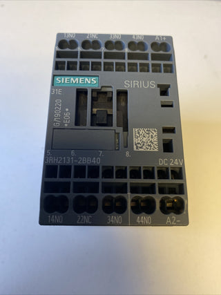 Siemens SIRIUS Hilfsschütz 3RH2131-2BB40 | S00 | 24V DC | NEU0