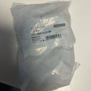 10X Dichtelement CONTA-CLIP KDS-DEG 32-33 BK - 28601.40