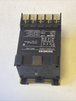 Siemens 3TH2031-0AP0 Hilfsschütz 3NO+1NC 24V AC neu o. OVP5