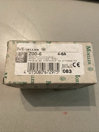Eaton Moeller Z00-6 Motorschutzrelais 4-6A (NEU / OVP)