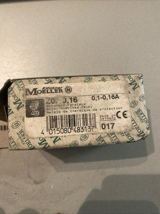 Klöckner Moeller Z00-0,16 Motorschutzrelais / Überlastrelais (NEU - Unbenutzt)