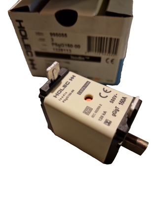 Holec HH P5gG160-00 Fuse Link 160A 500Vac Size 001