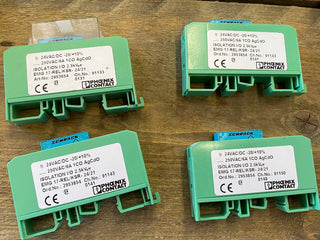 4X Phoenix Contact EMG 17-REL/SG-B 24/21/M Relaisbaustein Nennspannung: 24 V/DC2