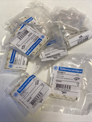 9x Schneider / Telemecanique GVAE11 Hilfsschalterblock TeSys GV2 GV3 – NEU & OVP3