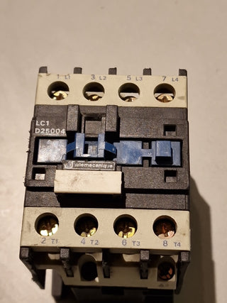 Telemecanique LC1 D25004 F7 Schütz / Contactor - 4-polig (4 NO) - Spule 110V AC0