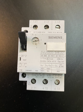 Siemens 3VU1300-1MK00 Motorschutzschalter 4–6A – gebraucht1