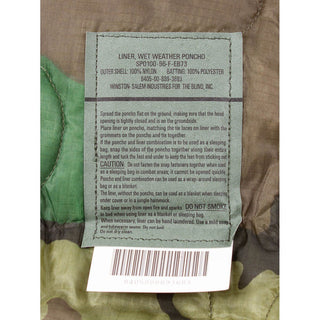 US Army Poncho Liner Steppdecke Decke Woobie Wcp Woodland Camouflage NOS2