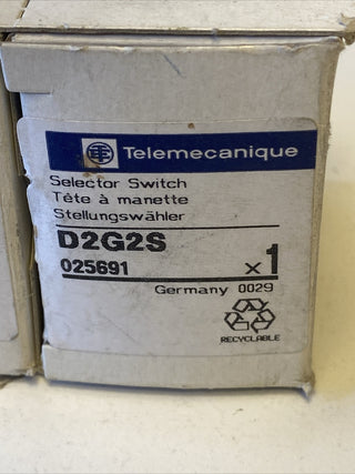 Telemecanique D2G2S Wahlschalter 2 Positionen1