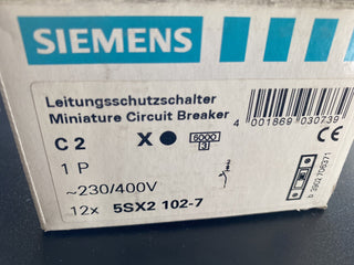 Siemens 5SX21 C2 Leitungsschutzschalter | B10 | 1-polig0