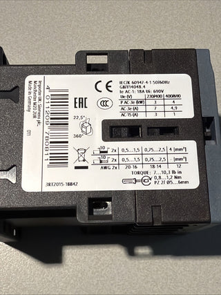 Siemens SIRIUS Leistungsschütz 3RT2015-1BB42 – NEU1